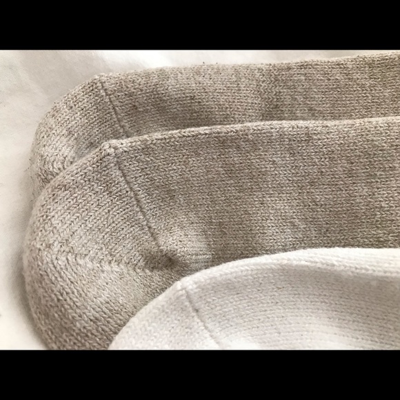 Cotton knit lounge socks in pack of 3 - Picture 3 of 3